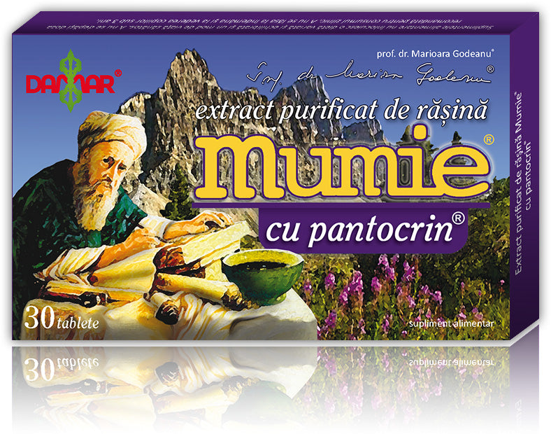 Mumie-extr rasina+pantocrin 30cpr - Damar General