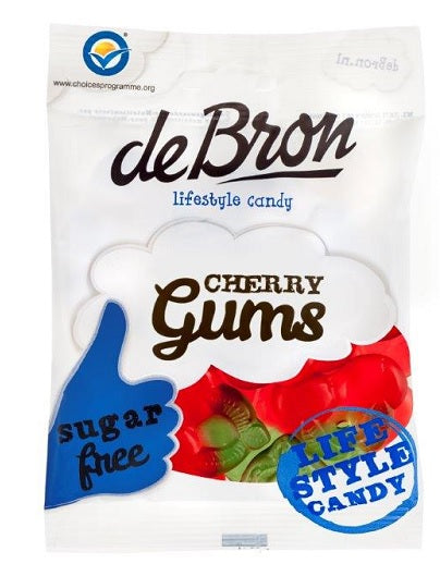 Jeleuri aroma cirese f.zahar&gluten 90gr - Debron