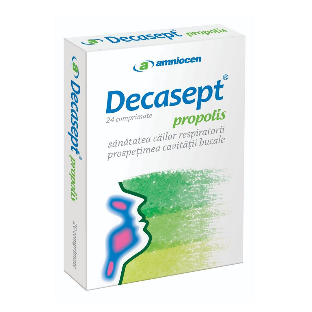 Decasept propolis 24cpr - Amniocen