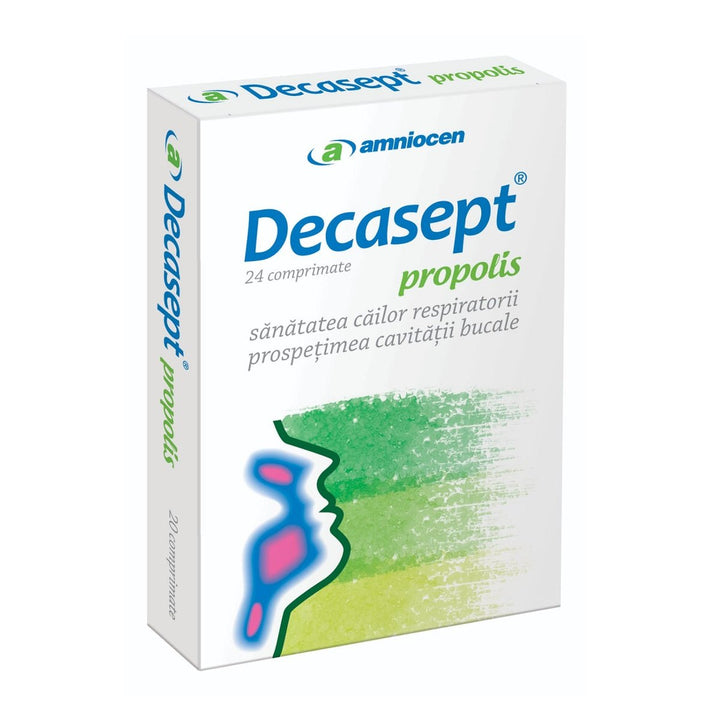 Decasept propolis 24cpr - Amniocen