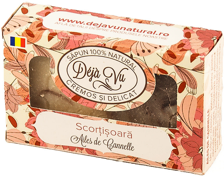 Sapun natural cu scortisoara 90gr - Deja Vu