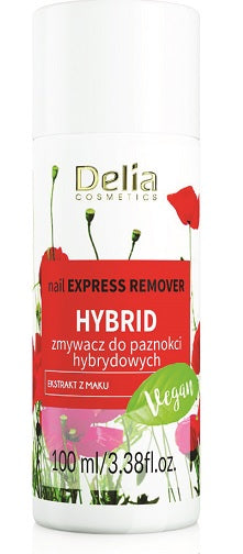 Dizolvant hibrid pentru lac de unghii 100ml - Delia Cosmetics