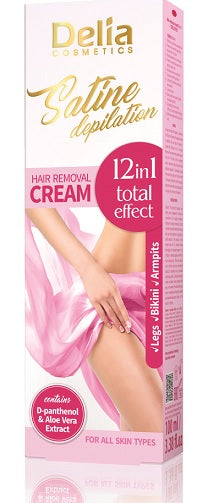 Crema depilatoare 12 in 1 piele sensibila 100ml - Delia Cosmetics