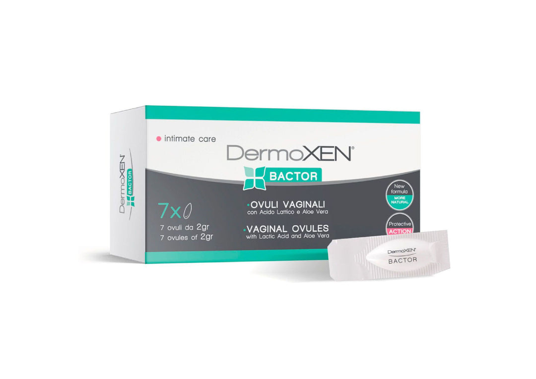 Bactor ovule vaginale cu clorhexi.&aloe 7buc - Dermoxen