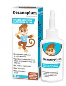Dezanoplum solutie imp.paduchilor de cap 75ml - Zdrovit