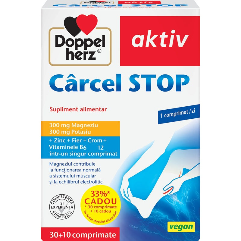 Carcel Stop, 30 + 10 comprimate Cadou - Doppel Herz