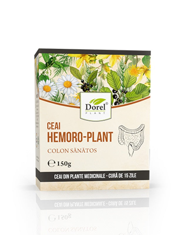 Ceai hemoro plant pentru colon sanatos 150gr - Dorel Plant