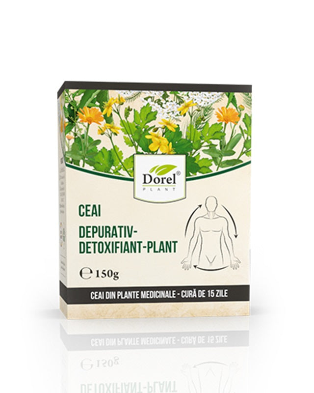 Ceai depurativ detoxifiant plant 150gr - Dorel Plant