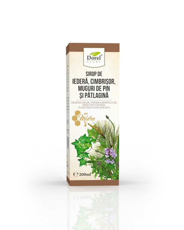 Sirop iedera cimbrisor mug.pin patlag. miere 200ml - Dorel Plant