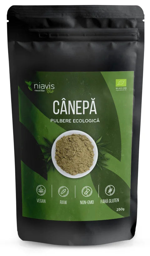 Canepa Pulbere Ecologica (Bio), 250 g-NIAV.00045
