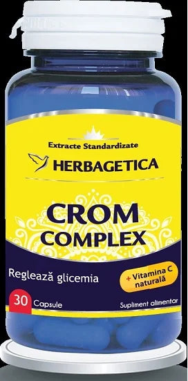 Crom Complex Organic, 30 cps-HERB.00769