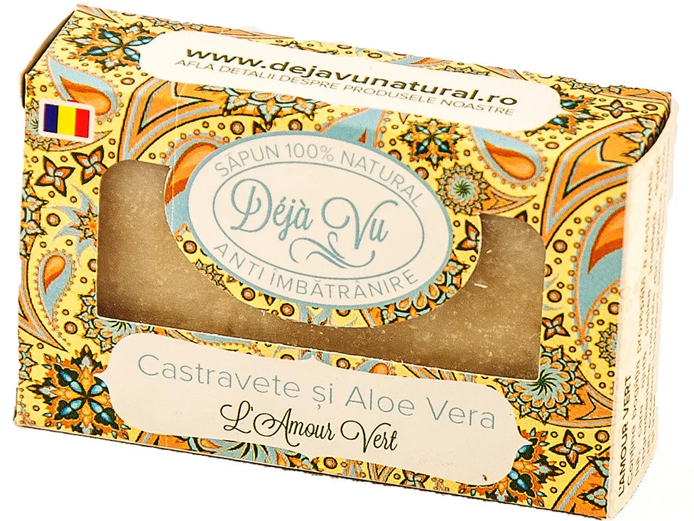 Sapun natural aloe vera & castravete 90gr-DEJA.00000