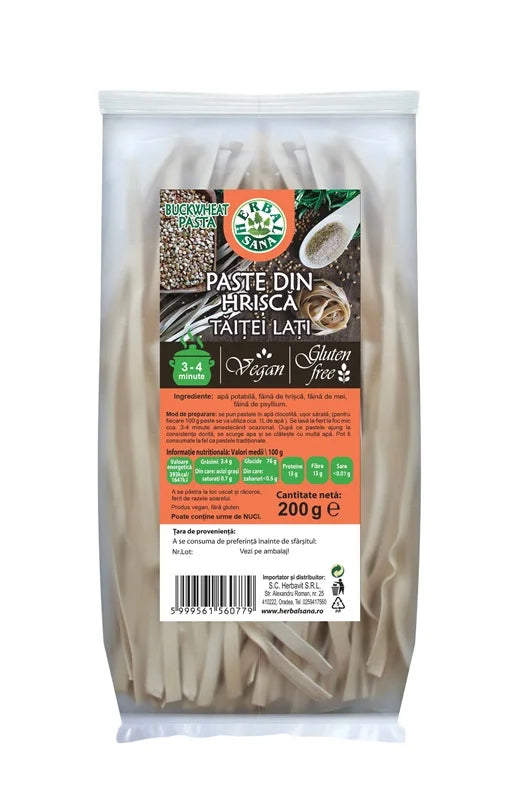 Paste Taitei Lati cu Hrisca, 200 g-HERB.01539