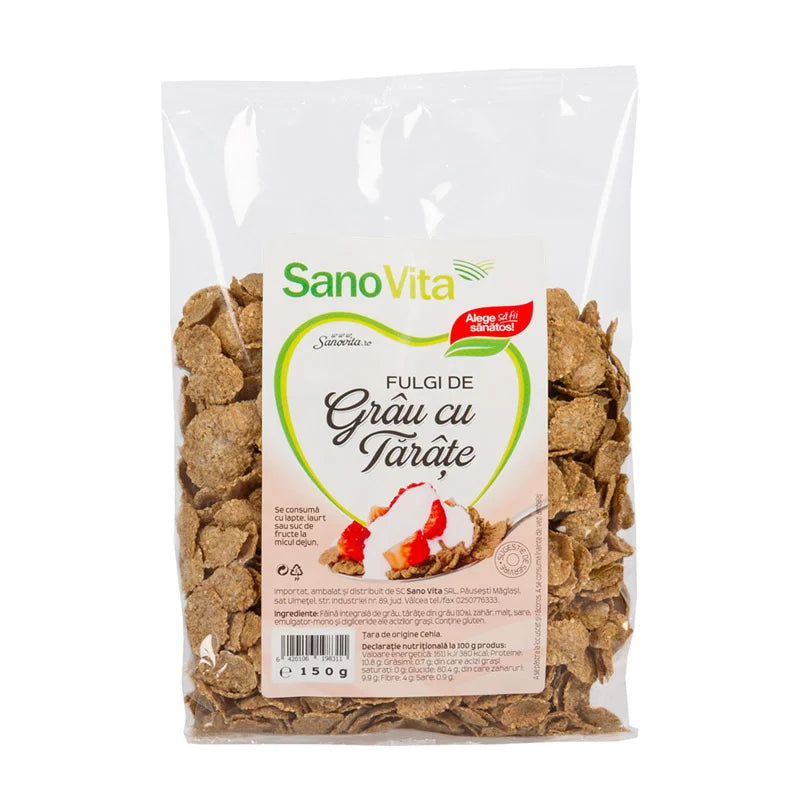 Fulgi grau cu tarate, 150 gr-SANO.00083
