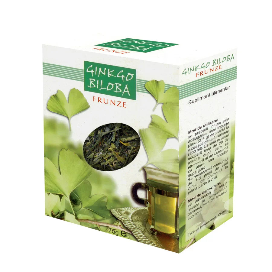 Ginkgo biloba frunze, 75 gr-QUAN.00037