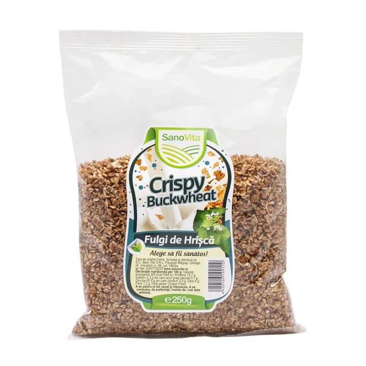 Fulgi crocanti de hrisca, 250 gr-SANO.00173