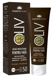 Crema protectoare pentru fata cu ulei de masline FPS50 50 ml-CSMP.00257