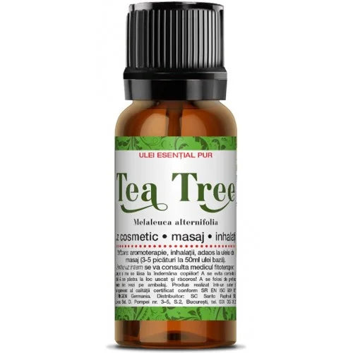 Ulei esential din arbore de ceai (tea tree), 10 ml-SANT.00235