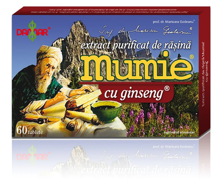 Mumie-extract rasina + ginseng 60cpr-DAMG.00014