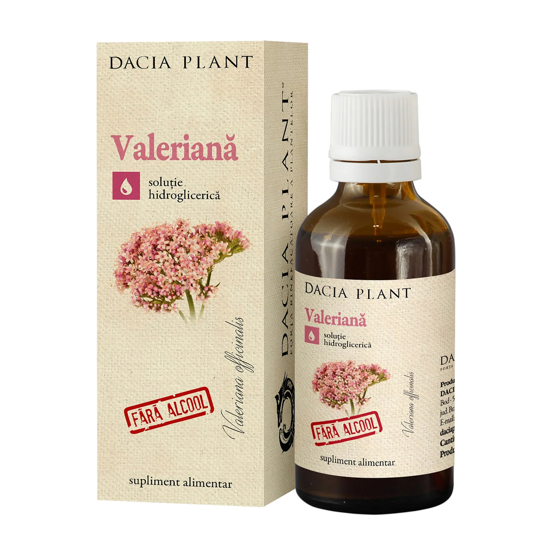Tinctura valeriana fara alcool 50ml-DACP.00555