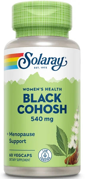 Black Cohosh 540 mg, 60 capsule vegetale-SECO.00423