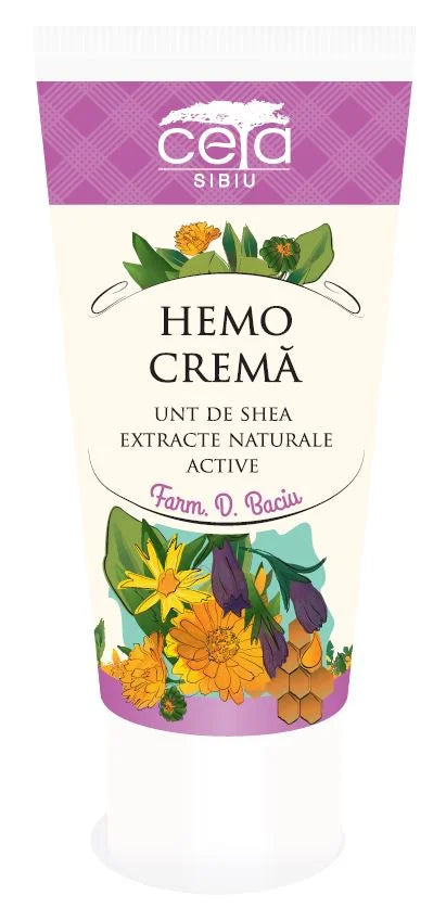 Crema Hemo cu unt de shea si extracte naturale 50 ml-CETA.00035