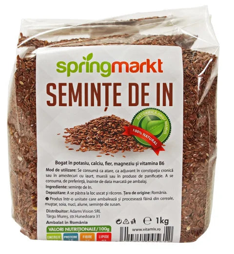 Seminte de in, 1 kg-ADAM.00350