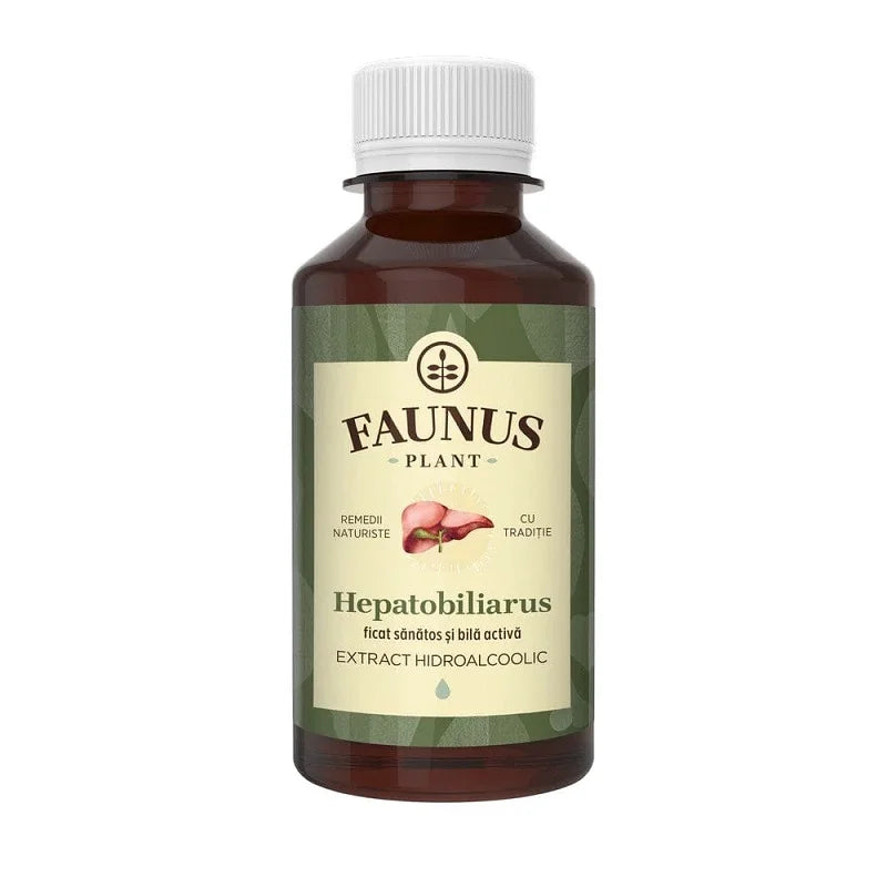 Tinctura Hepatobiliarus (Ficat Sanatos & Bila Activa), 200 ml-FAUN.00027