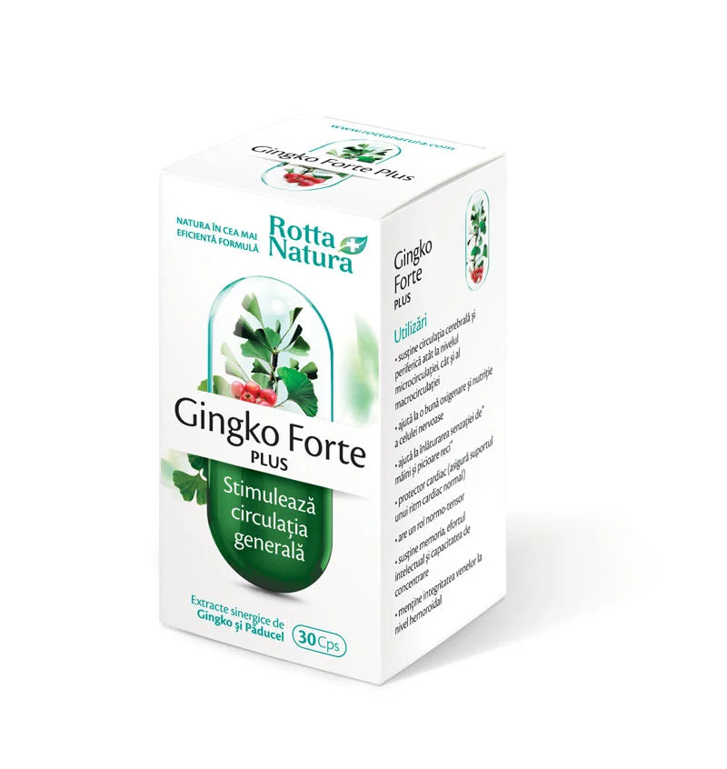Gingko Forte Plus, 30 cps-ROTT.00037