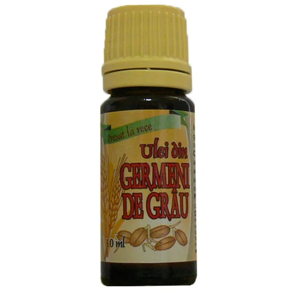 Ulei din Germeni de Grau Presat la Rece, 10 ml (Uz Intern)-HERB.00548