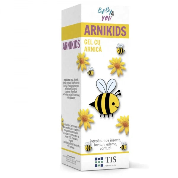 Arnikids, gel cu arnica pentru copii, 20 ml-TISF.00017