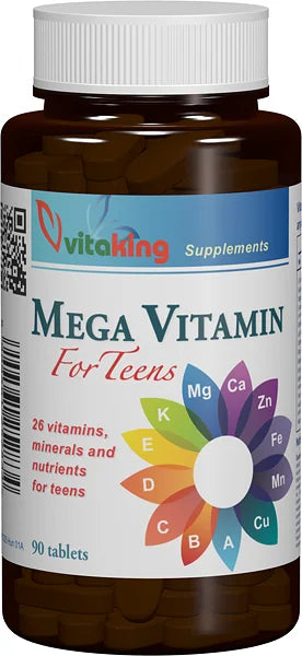 Multivitamine pentru adolescenti, 90 comprimate-VITA.00188