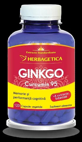 Ginkgo Curcumin95, 120 cps-HERB.01206