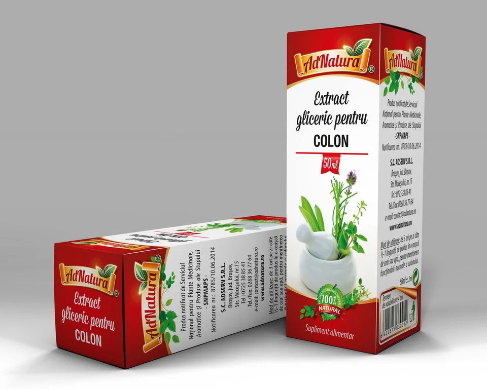  Extract gliceric pentru colon, 50ml-ADSV.00217