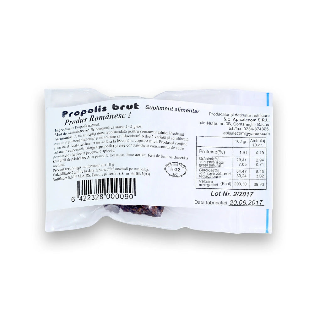 Propolis brut 10 gr-APIS.00008