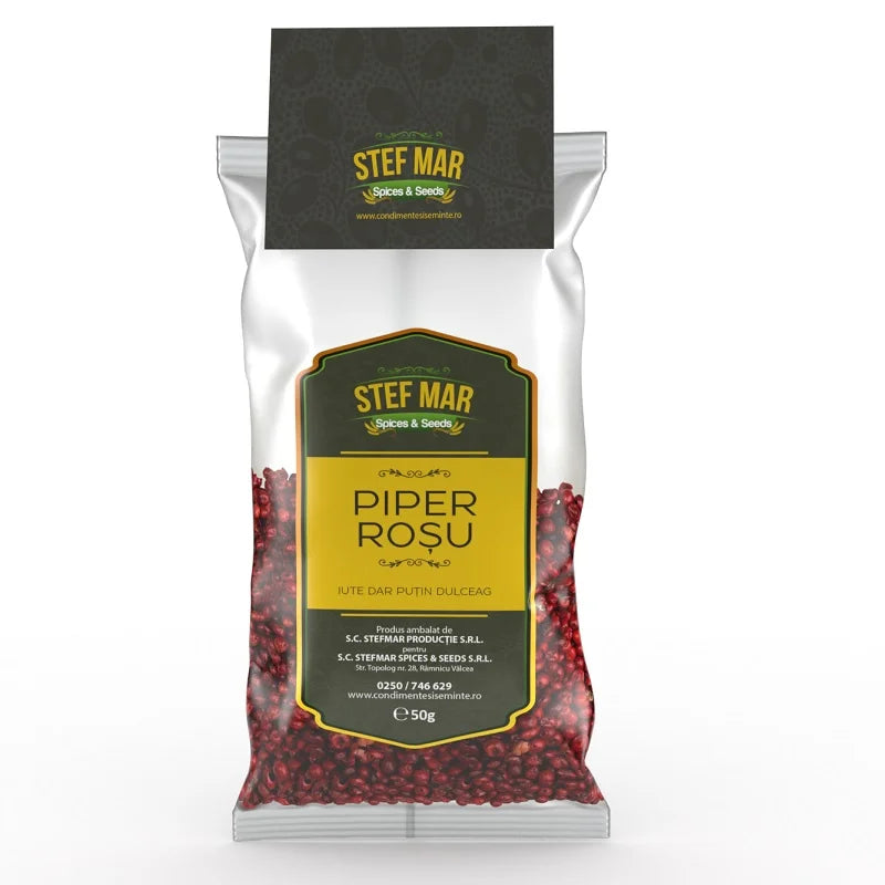 Piper rosu (boabe), 50 gr-STMR.00243