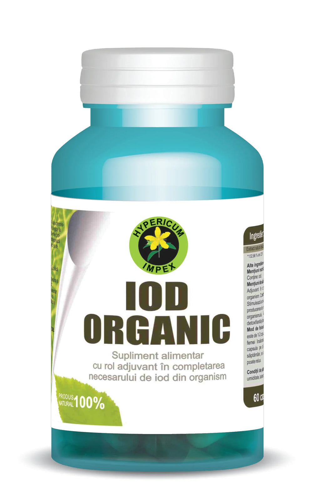 Iod Organic, 60 capsule-HYPE.00383