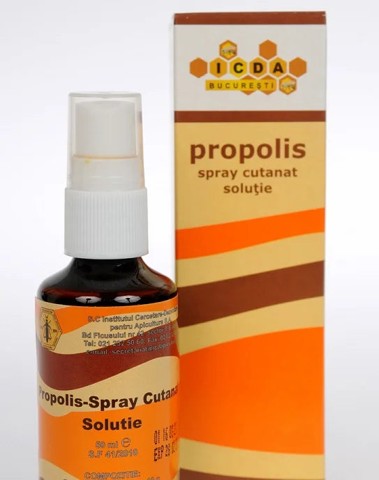 Spray Propolis, 50 ml (Uz extern)-INST.00026