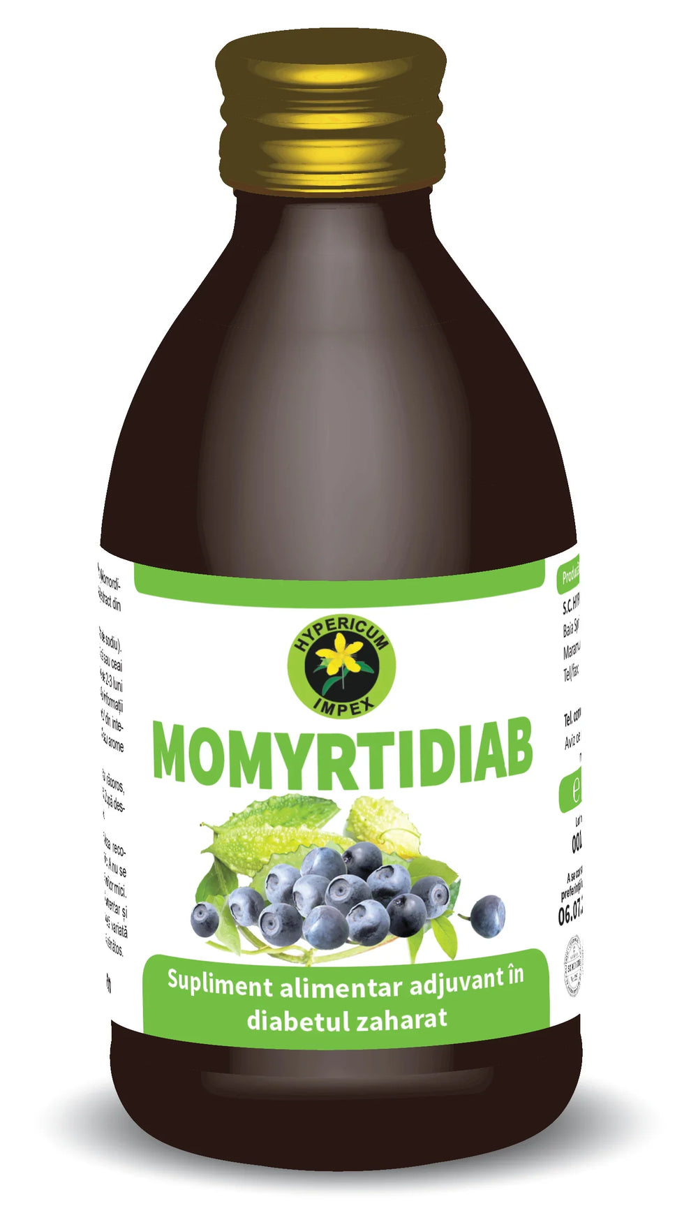 Sirop Momyrtidiab, 250 ml-HYPE.00291