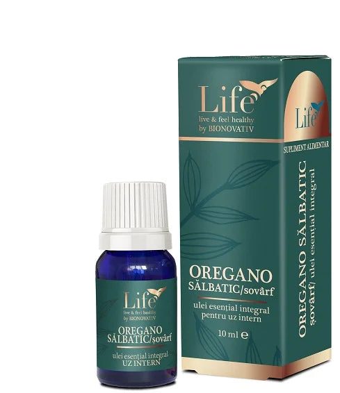 Ulei esential integral de oregano salbatic (sovarf), 10 mililitri-DVRP.00090