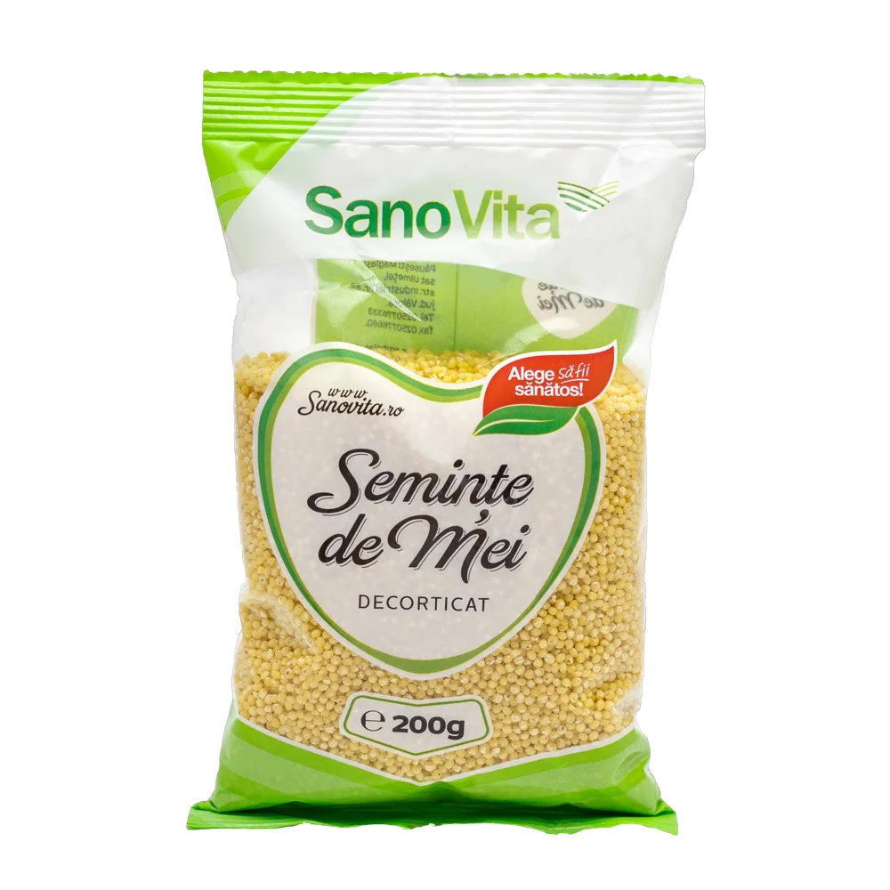 Seminte de mei decorticat, 200 gr-SANO.00102