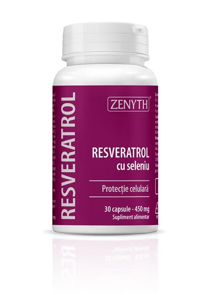 Resveratrol cu Seleniu 450 mg, 30 cps-ZENY.00111