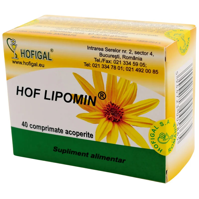 Hof Lipomin, 40 comprimate-HOFI.00242