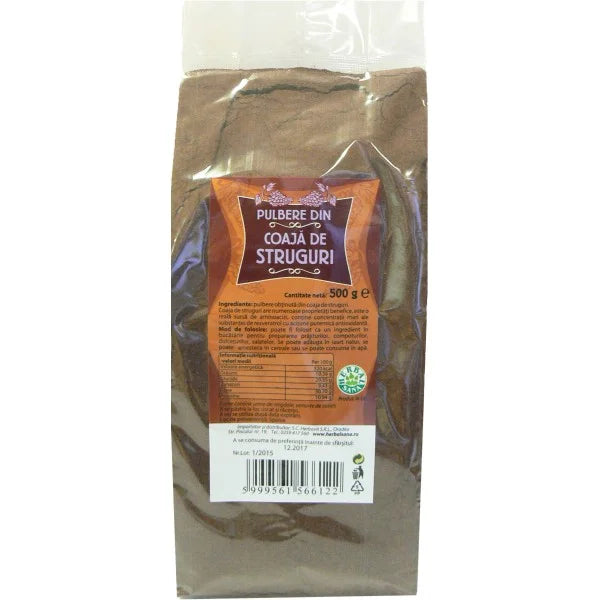 Pulbere Coaja de Struguri, 500 g-HERB.00620