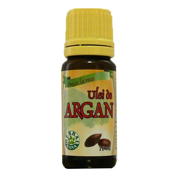 Ulei de Argan Presat la Rece, 10 ml (Uz Intern)-HERB.00536