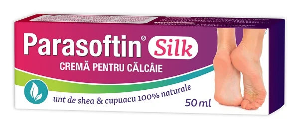 Parasoftin Silk, crema pentru calcaie, 50 ml-ZDRO.00608