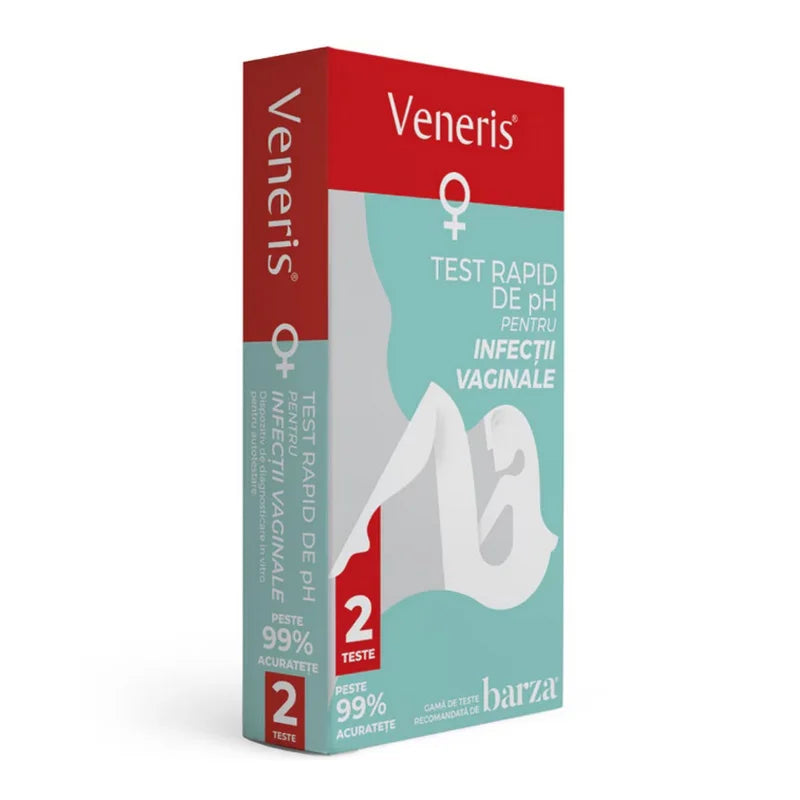 Veneris test pentru infectii vaginale, 2 bucati in cutie-BARZ.00034