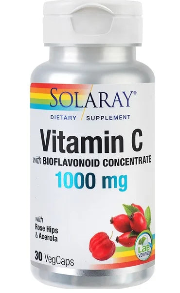 Vitamin C 1000 mg, 30 capsule vegetale-SECO.00403