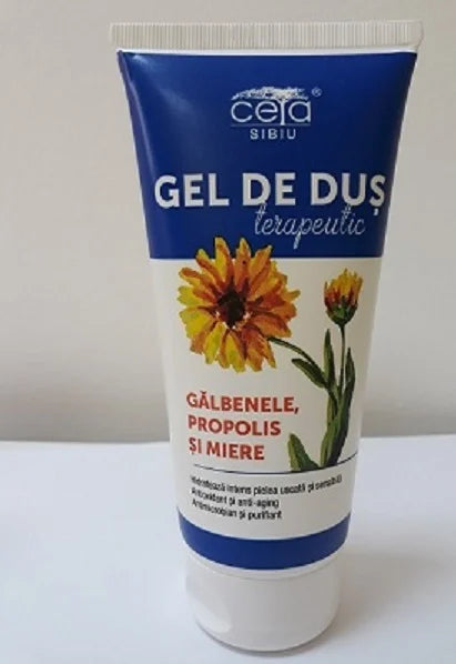 Gel de dus cu galbenele, propolis si miere, 200 ml-CETA.00101