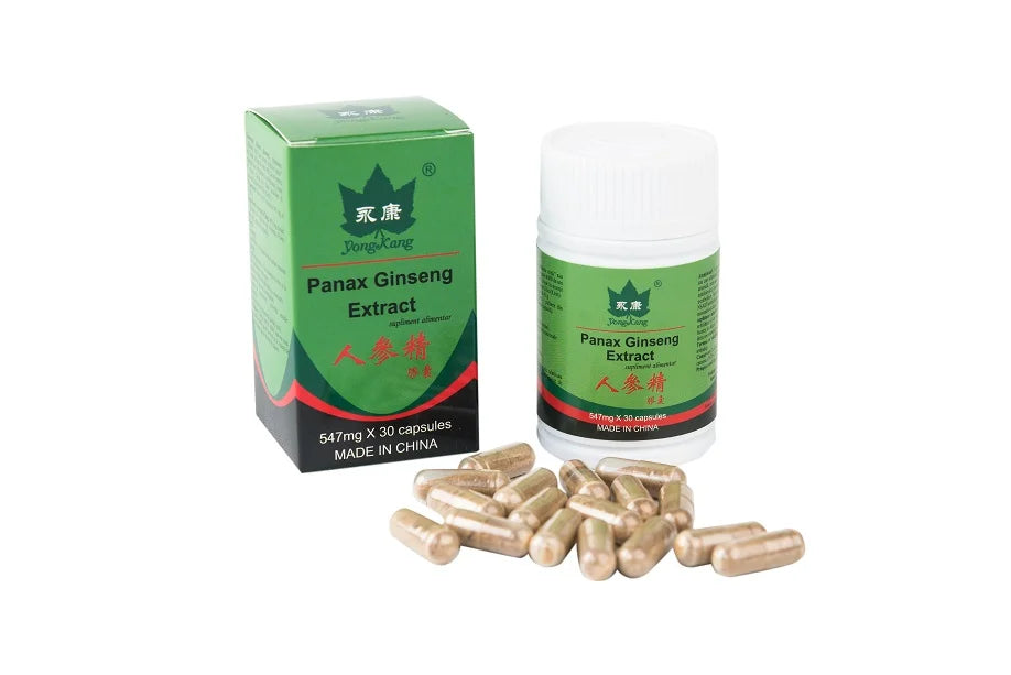 Ginseng Panax, 30 cps-YONG.00012